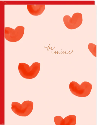Be Mine Valentine Greeting Card